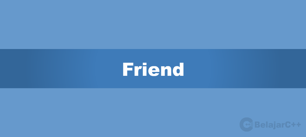 Friend keyword