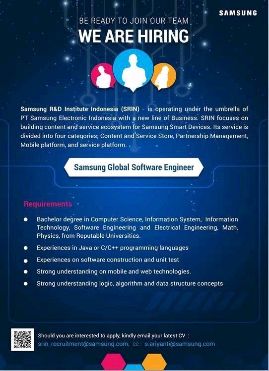 Samsung Global Software Engineer